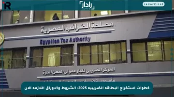 خطوات استخراج البطاقة الضريبية 2025: الشروط والأوراق اللازمة الآن